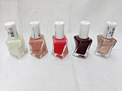 5 x Essie Gel Couture Nagellack  13,5 ml Nr. 270 + 350 + 470 + 488 + pinned up