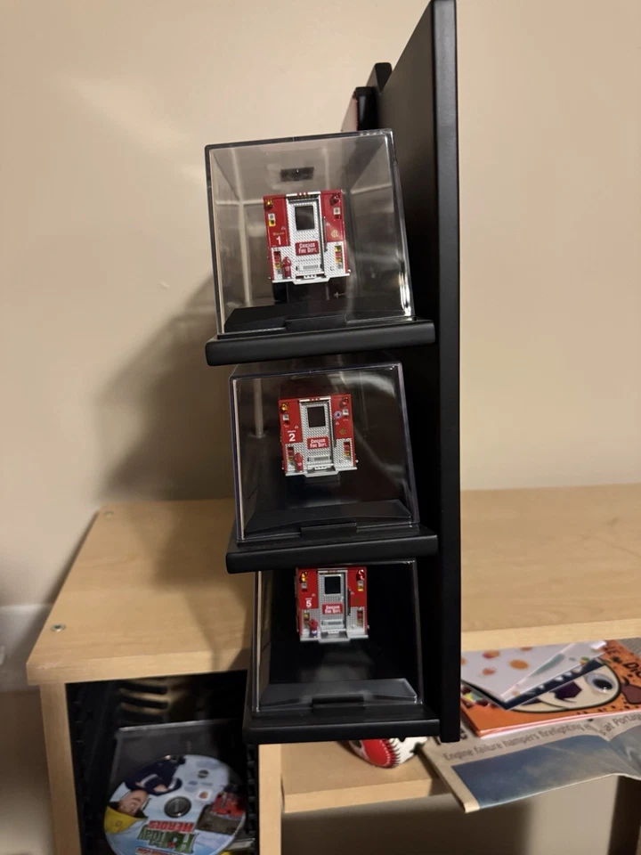 Code 3 Set of 6 Chicago Fire Dept. Fire Trucks & Snorkels w/ Display - Image 3 of 3
