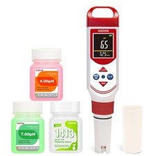 GIDIGI pH EC Meter for Hydroponic, Digital pH TDS EC ppm Tester