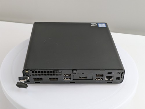 HP EliteDesk 800 G4 DM 35W i7-8700T 8GB RAM 128GB SSD W11P Mini Desktop (26108) - Picture 5 of 7