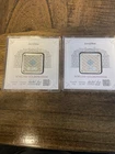 2- 20gram Geiger  Silver 999 Bars.
