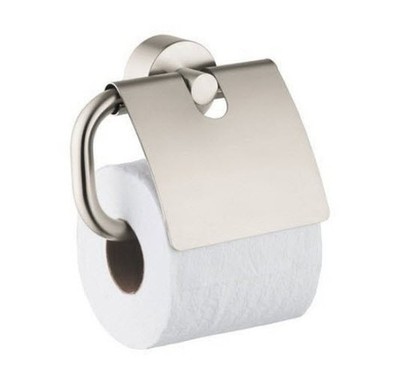 Hansgrohe 41538820 Axor Uno Toilet Paper Holder in Brushed Nickel