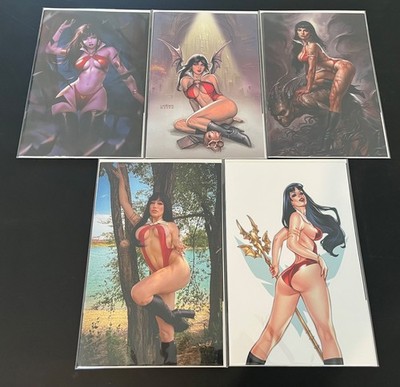 VAMPIRELLA (2026) #3 - (5) Comic Lot (All Virgin Incentive Variants) *LOW PRICE*