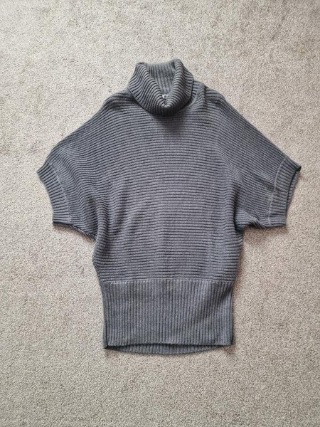 Women Gran Sasso Sweater Grey Wool 38 / M / 46 #4CDD