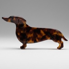 Tortoiseshell Dachshund Hair Clip