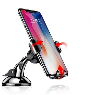 For iPhone Samsung Baseus Gravity Car Phone Stand Sucker Cup Mount Holder