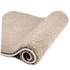 Bathroom Rug Non Slip Bath Mat for Bathroom (16 x 24) Water 16" x 24" Beige