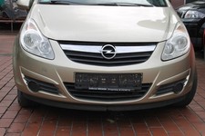 Opel Corsa D Farbe Champagner Silber Z40M Stoßstange vorne ohne Anbauteile
