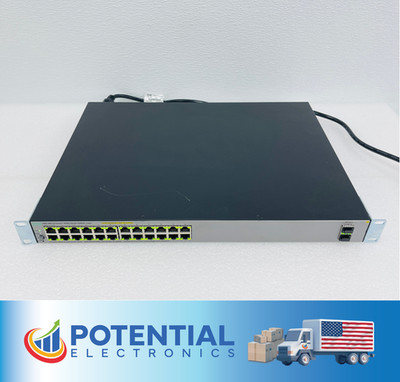 USED - HPE JL385A OfficeConnect 1920S 24-Port PoE Managed Gigabit Switch