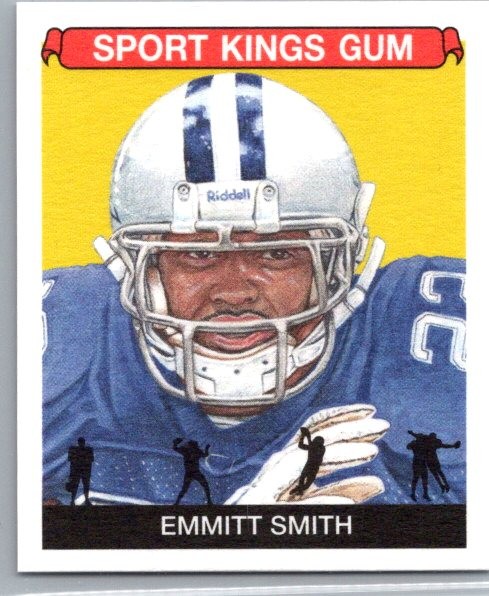 2021 Sportkings Volume 2 #49 Emmitt Smith Retail Mini (Black Back)