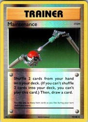 Maintenance 79/108 XY Evolutions Reverse Holo Uncommon Trainer