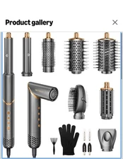 8 in 1 Hair Styler Set & Hair Dryer Brush, 110,000 RPM High-Speed