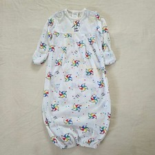 Vintage Dior Pinwheels Sleep Gown 0-3 months