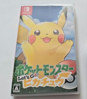 Pokemon Let's Go Pikachu Switch Game Tested Action RPG
