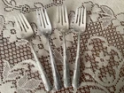 4 Gorham Sterling Silver Camellia Salad Forks Scrap Or Not  159.6g