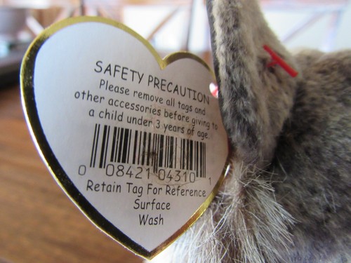 ⭐️ HOWL ⭐️ 2000 TY Beanie Babies WOLF 🐺 MWMT'S - Picture 7 of 9
