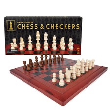 Game Gallery Chess & Checkers Set Style May V...