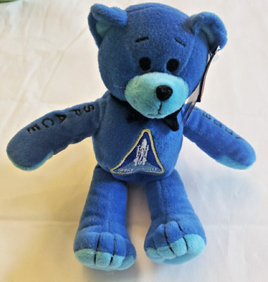 Kennedy Space Shuttle Center 9  Collectible Teddy Bear Plush 2009 Space Teddy