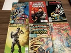Lot Of 6 Comic Books Spider-Man Batman Captain America Hulk Iron Man Vtg Comics