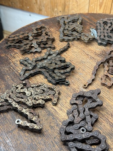 Mixed Bundle BMX Chains Used *Please Read* x11 Chains Full Speed BMX / MTB/ Boys - Picture 5 of 9