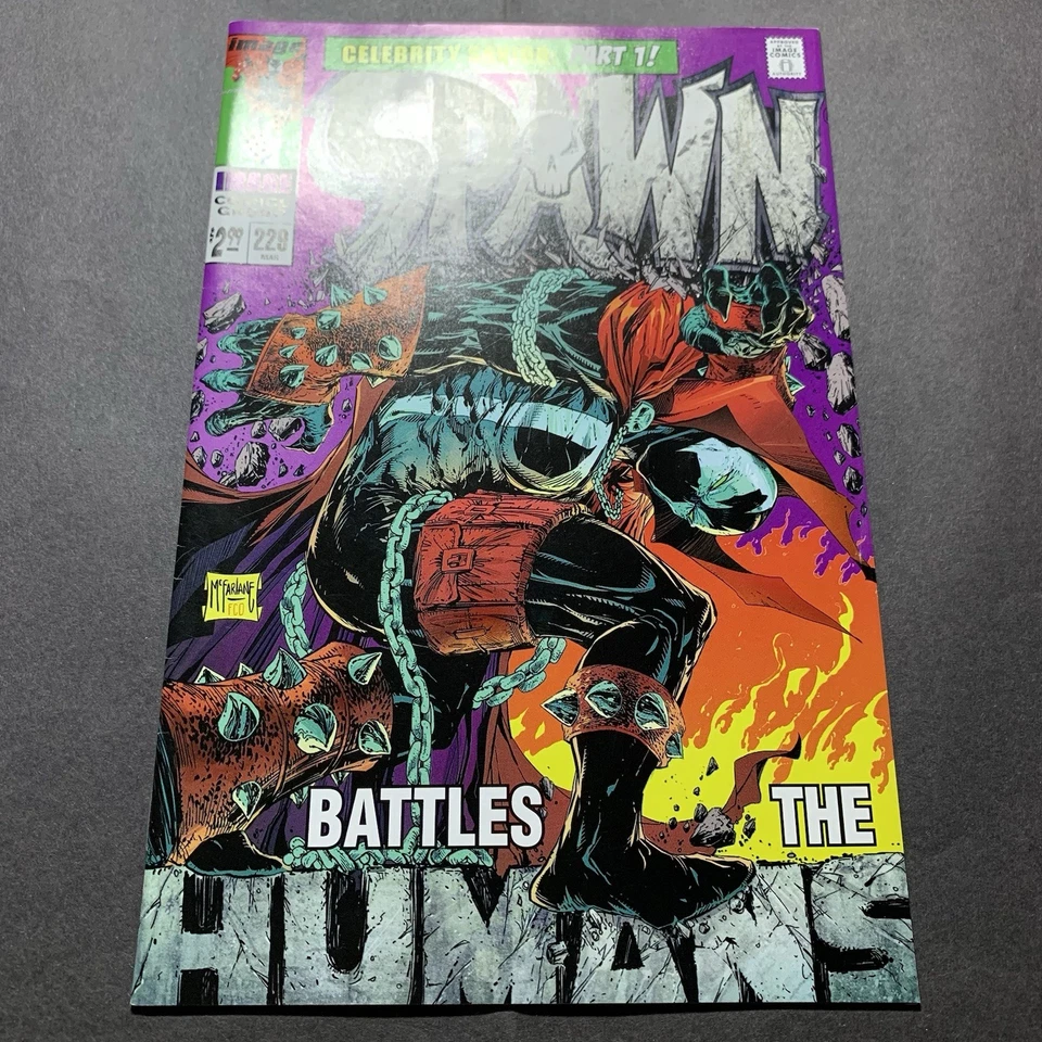 Spawn 229 – Hulk Annual 1 Homage Variant – Image Comics 2013 – Todd McFarlane - Image 2 of 4