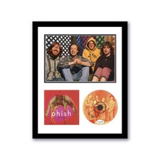 TREY ANASTASIO SIGNED AUTOGRAPH 11x14 FRAMED DISPLAY  CD BOOKLET ACOA PHISH