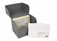 Archival Methods 5x7 Photo Storage Box Kit 200 Prints Acid-Free Gray Metal Edge