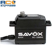 Savox Black Edition High Torque Digital Servo .11/347 @7.4V SAVSC1268SG-BE