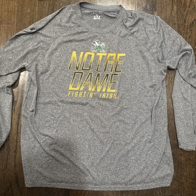 notre dame dri fit long sleeve