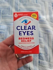Clear Eyes Maximum Redness Relief Soothing Eyes SEALED NEW Exp 09/2027