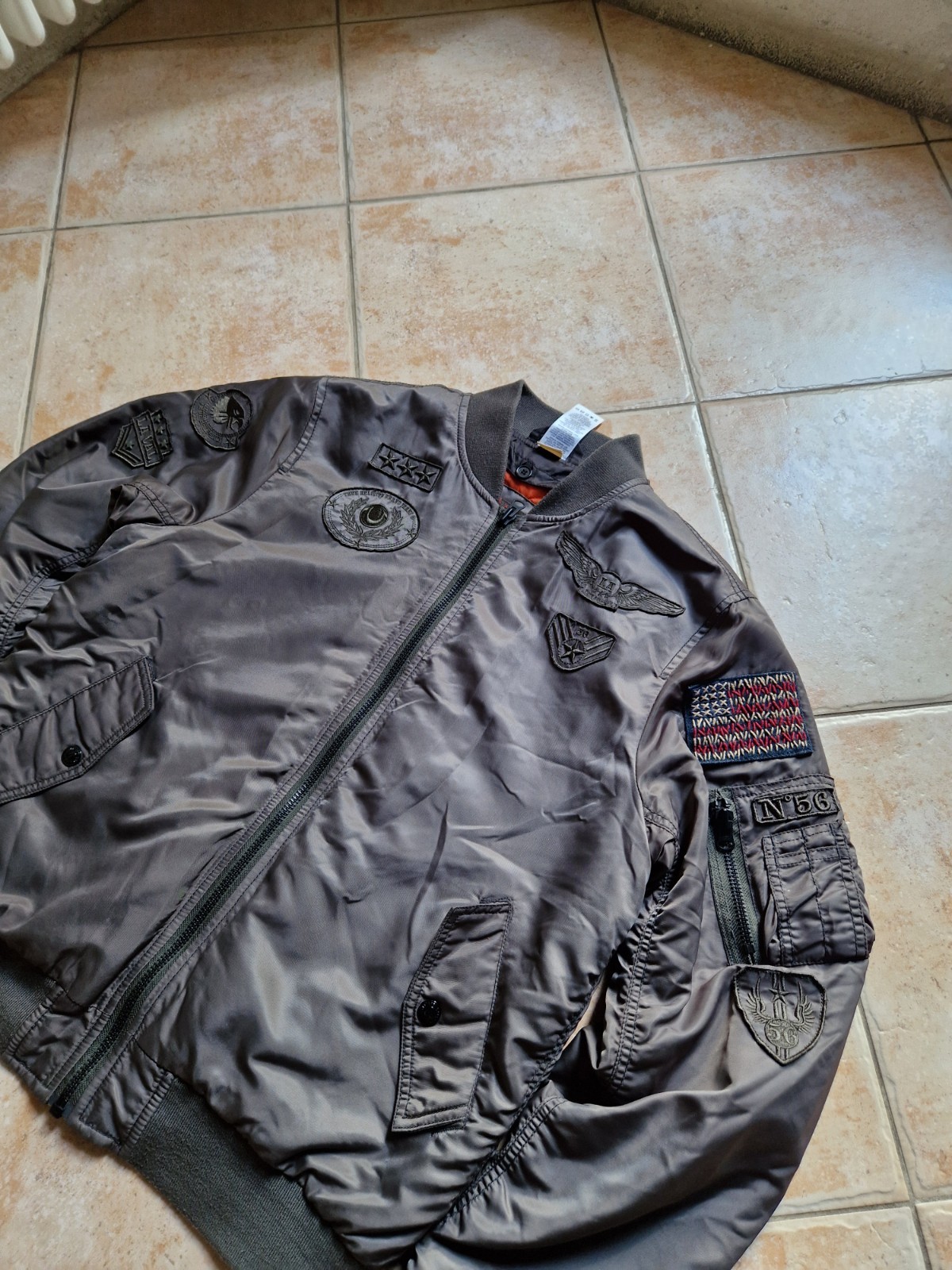 True Religion Bomber Jacket - Size L thumbnail 2