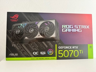 ASUS ROG STRIX GeForce RTX 5070 Ti OC Edition 16GB GDDR7