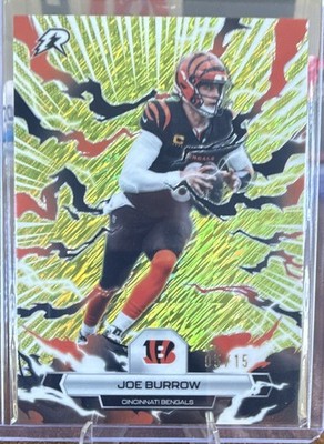 topps 2026 Topps Joe Burrow Cincinnati Bengals Football #19 Serial #09/15