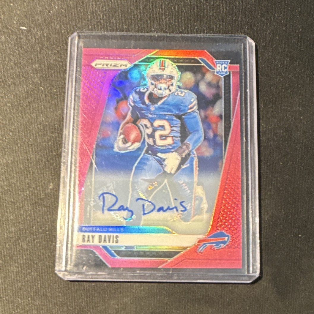 Ray Davis Panini Prizm #382 Autograph