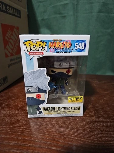 Funko Pop! Naruto Kakashi (Lightning Blade) #548 Hot Topic Exclusive In Box