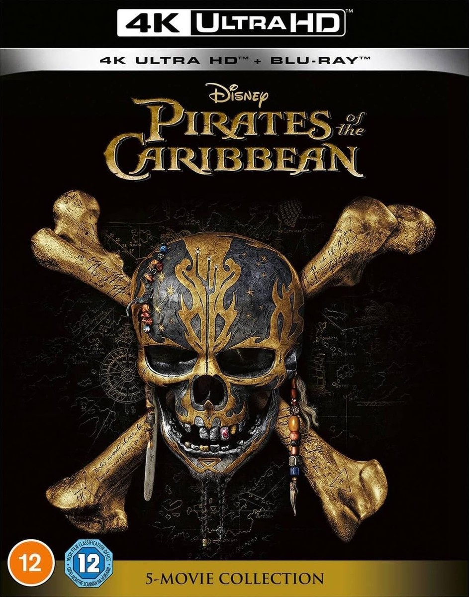 Pirates of the Caribbean: 5-Movie Collection 4K Ultra HD + Blu-ray