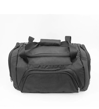 Black Hold-all. / Duffle / Gym / Travel Bag -  50cm x 25cm x 23cm - 1680D Nylon