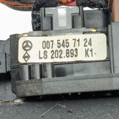 Interruptor de control de columna de dirección 98-01 mercedes w163 ml430 0075457124 Foto 2 de 4