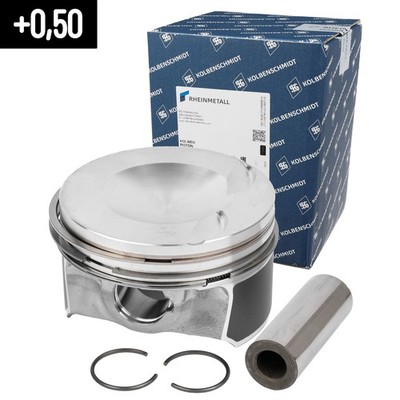 KOLBENSCHMIDT Kolben mit Ringen und Bolzen VW AUDI SEAT 2,0 CADA CAWB CBFA CCTA