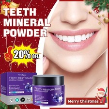 Dental restoration mineral powder, mineral tooth powder, teeth whitening US HOT