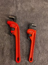 X2 Reed Mfg- 02220- RWO10- 10" Heavy-Duty 45º Offset Pipe Wrench 1/8" - 1-1/2"