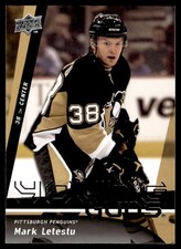 2009-10 Upper Deck Young Guns Mark Letestu Rookie Pittsburgh Penguins #486