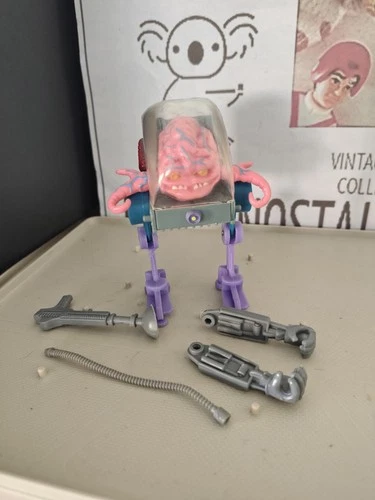 Vintage TMNT Ninja Turtles Figure Krang 1989 Complete