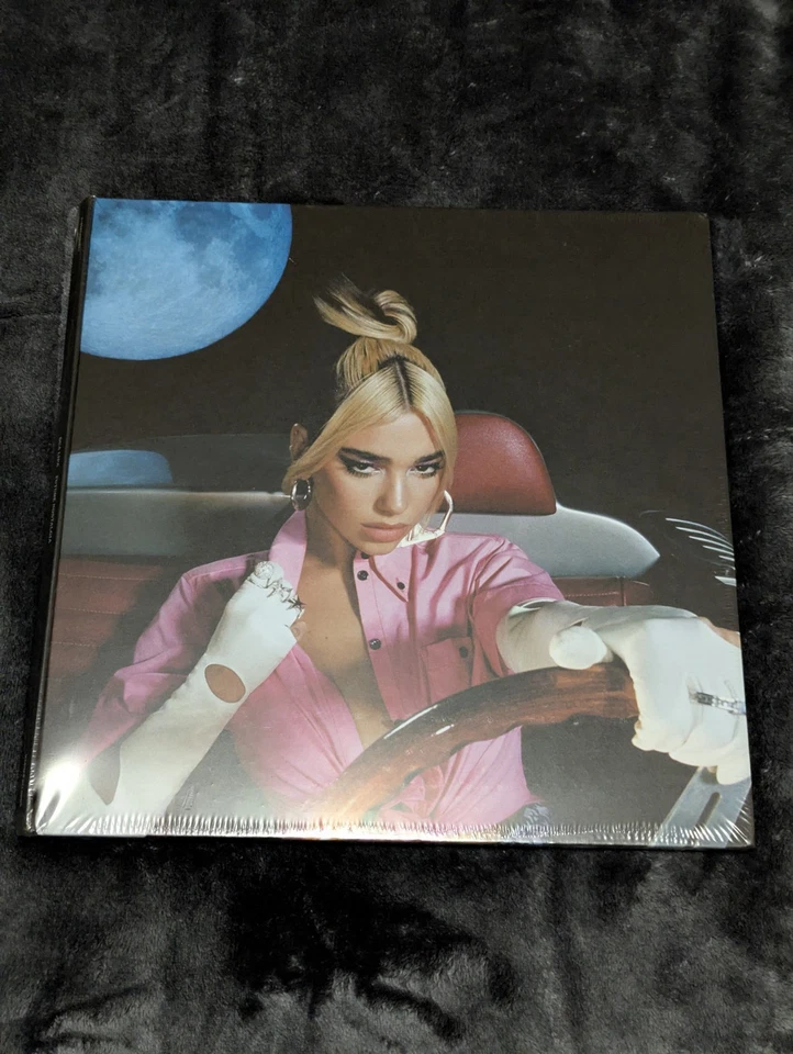 Dua Lipa ‎Future Nostalgia 2020 Deluxe NEON YELLOW Vinyl Record LP Box Set NEW - Image 2 of 4