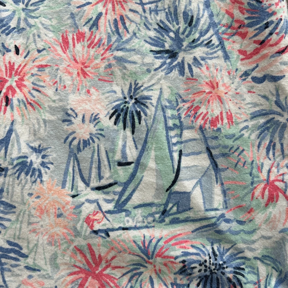 Vestido recto Lilly Pulitzer Larsen para mujer XSmall patrón de mar a mar brillante Foto 4 de 4