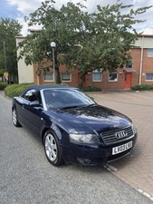 Audi A4 sport Cabriolet 2003 manual Blue Petrol ULEZ Compliant