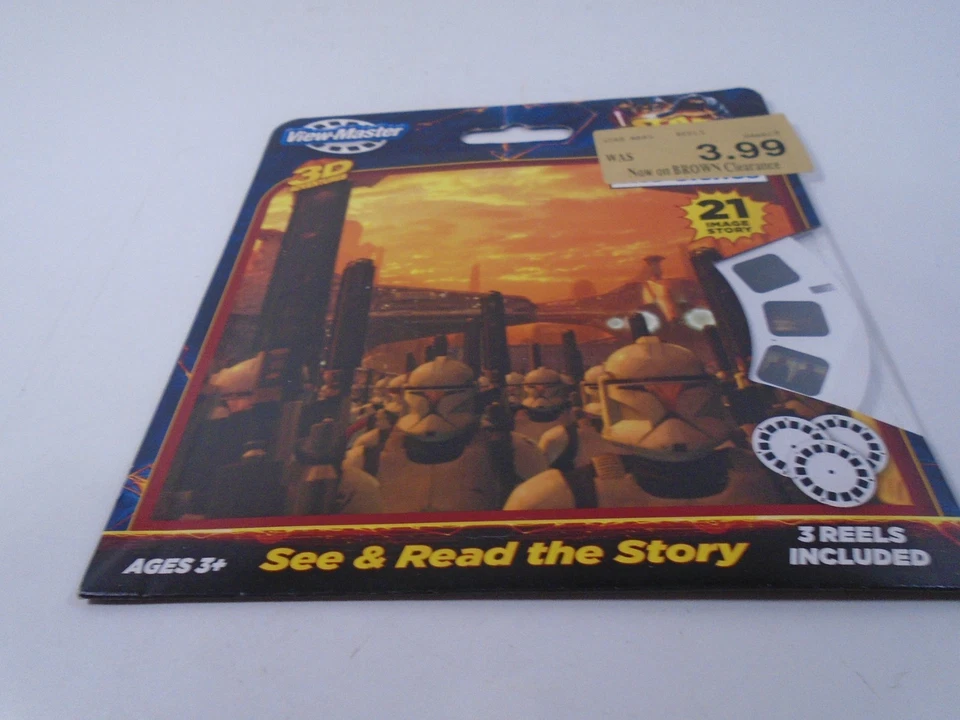 2013 VIEW MASTER--STAR WARS ATTACK OF THE CLONES--3 REEL SET (NEW) - Image 4 of 4