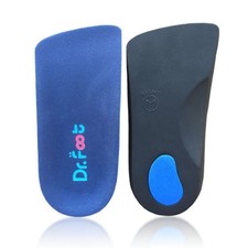 Dr. Foot's 3/4 Length Orthotics Insoles - Best Insoles for Corrects Over-Pron...