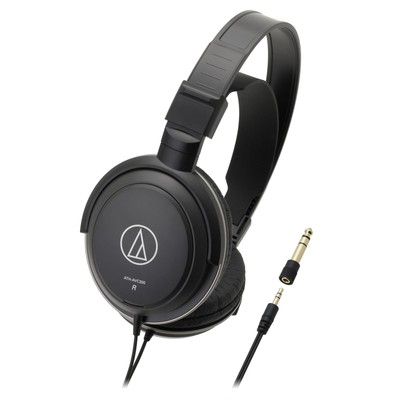 Audio Technica ATH-AVC200 Wired Headphones Black 3m Cable for Music/Movies