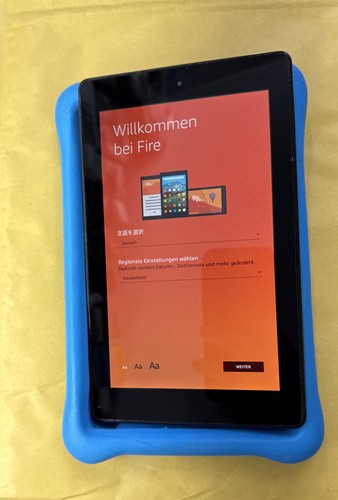 Amazon Kindle Fire 7" Tablet 8GB Wi-Fi (7th Gen) 2017 Model! Black-SR043KL - Picture 6 of 7